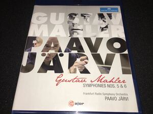  Japanese title attaching Blue-ray yaru vi ma-la- symphony 5 number 6... Frankfurt broadcast .+ privilege Mahler P Jarvi BD