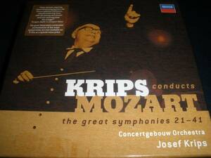 6CD クリップス モーツァルト 交響曲 コンセルトヘボウ 21 25 29 30 31 32 33 34 35 36 38 39 40 41 ジュピター Mozart Symphonies Krips