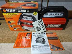 バッテリー充電器 大容量 25A 10A 2A ブラックアンドデッカー BLACK ＆ DECKER オメガプロに似ている? VEC1095ABD