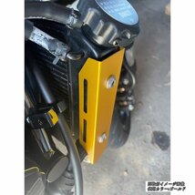 バイク用品 KAWASAKI カワサキ Z900RS/Z900RSカフェ用 アルミ ラジエターサイドカバー ブルー/Z900RS CAFE ZR900 Z900SE【送料800円】_画像3