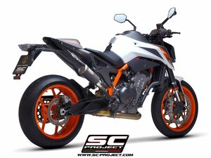 【国内在庫】SC-PROJECT SCプロジェクト CR-T M2 スリップオンサイレンサー (純正キャタライザー対応) KTM 790 DUKE '18-20 デューク ★