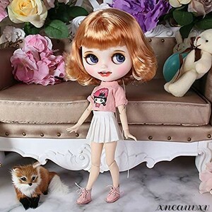 メイクが施された 球体関節人形 人形 服 靴 BJD フィギュア かわいい 可動 ジョイント インテリア おままごと 女の子 おしゃれ おもちゃ