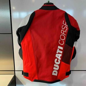 送料無料 ドゥカティ 純正 正規品 Ducati Corse C6 - レザージャケット メッシュ パンチング サイズ48 981074548の画像5