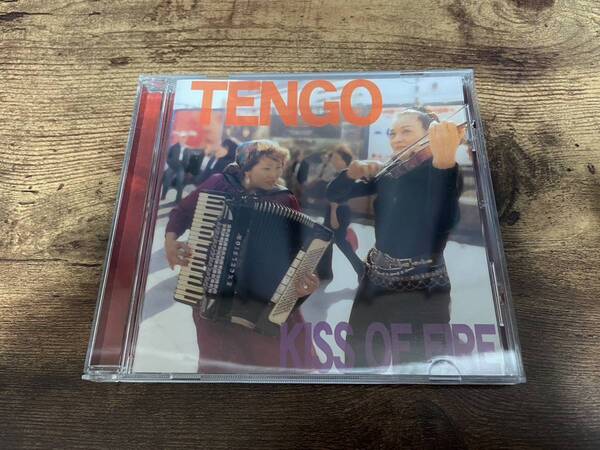 TENGO CD「KISS OF FIRE」天野紀子、後藤ミホコ●