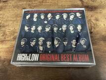 ドラマサントラCD「HiGH & LOW ORIGINAL BEST ALBUM」EXILE DVD付き●_画像1