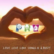 LOVE LOVE LOVE SONGS 4 ＆ BEST! レンタル落ち 中古 CD