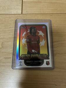 カマヴィンガ　TOPPS FINEST PRIZED FOOTBALLERS レンヌ　RC ルーキー