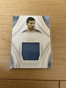 ルイス・スアレス　2017PANINI IMMACULATE ジャージ　ウルグアイ　REMARKABLE