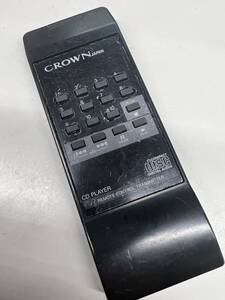 [RL-9-92]CROWN JAPAN CD player remote control cover none 