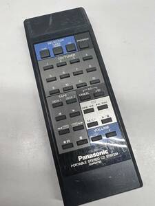 【RL-8-83】Panasonic EUR64762 (RX-DT70用) オーディオリモコン　動作品