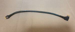 SFF-8654 4i Slim SAS cable L character 30cm operation OK