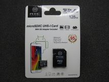 ☆★JUNK PC PARTS★☆ AXE MEMORY microSDXCカード【 AXP4K128 】128GB UHS-I CLASS10 V30 U3 高速高性能タイプ 中古/即決有☆彡_画像1