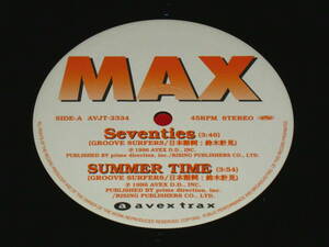 MAX 12" SEVENTIES ＜promo＞ 美品 !!