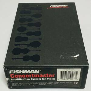 【現状品】FISHMAN フィッシュマン Concertmaster コンサートマスター Amplification System for Violin PRO-CMA-001 動作未確認