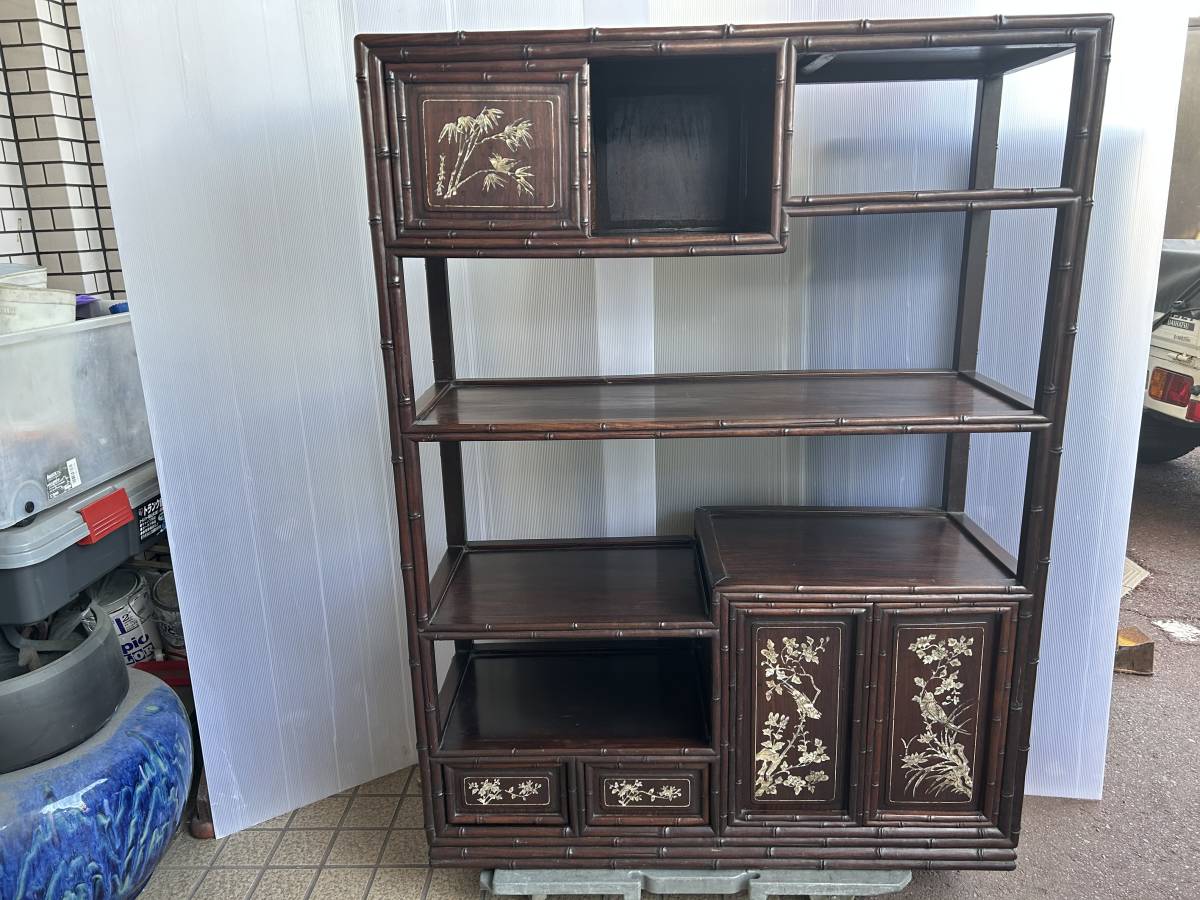 ヤフオク! -「螺鈿 茶箪笥」の落札相場・落札価格