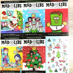 新品MERRY MERRY MAD LIBS クリスマスセット