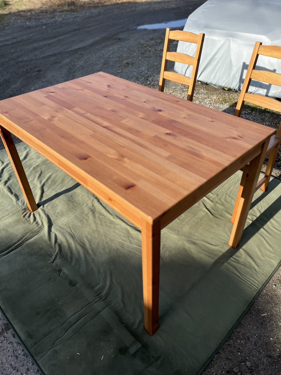 売店 【 IKEA プレイテーブル♡北欧ヴィンテージ木製テーブル♪限定の