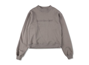 新品 (WIND AND SEA) EMBOSSED CREW NECK (UNISEX) Gray ウィンダンシー エンボス クルーネック スウェット シャツ グレー サイズXL