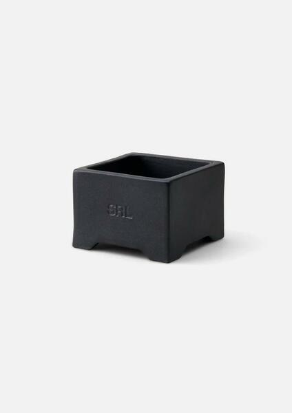 新品 (NEIGHBORHOOD) TSUKAMOTO.SRL SQUARE-LOW PLANT POT.CE (22206XTN-AC02) BLACK ネイバーフッド つかもと プラントポット ブラック