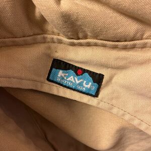 KAVU カーブ　ヴィンテージ　ビンテージ　オールド　キャンプ　スタジャン　メイドインシアトルUSA お値打ち品　インタレスティング