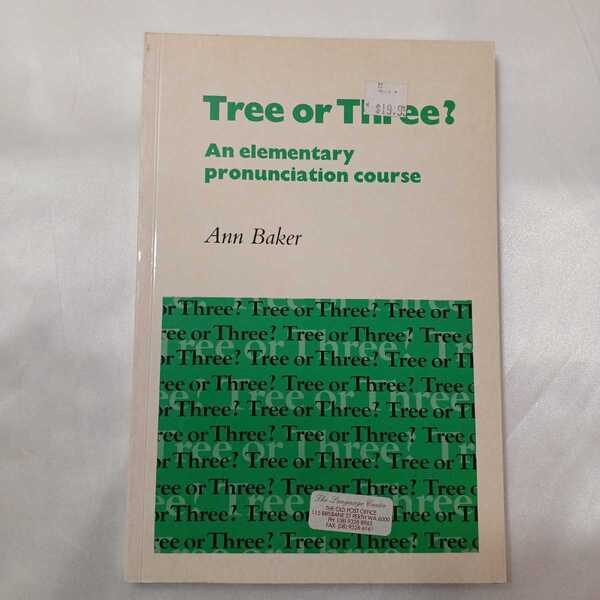 zaa-422♪Tree or Three? : An Elementary Pronunciation Course Baker, Ann Cambridge Univ Pr初級発音コース (1982/12発売)