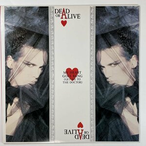 8137 ★美盤 Dead Or Alive/My Heart Goes Bang 12inch 45回転 *ライナーノーツ無