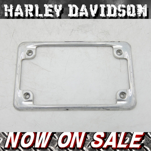 *NO,1793[ warehouse adjustment large sale! Harley Davidson license plate frame US size ] cheap price!