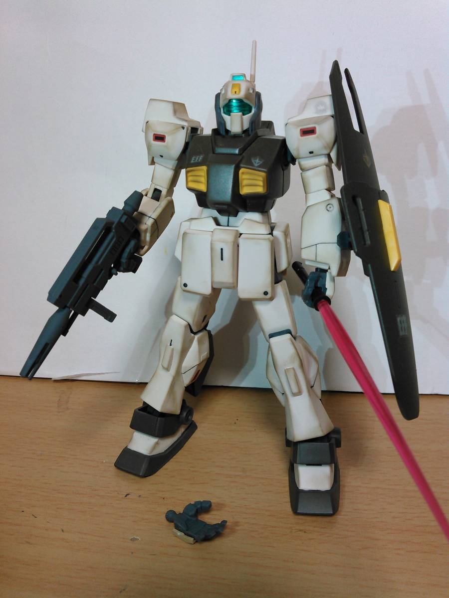 HGUC 1/144 MSA-003 ネモ デザートカラー ユニコーン 塗装 完成品 セット ガンダムUC ZZ ガンダム ジム ジャンク ガンプラ ジムⅡ ゼータ, キャラクター, ガンダム, 完成品