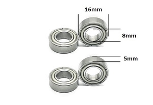 ★T-REX500/HK-500などに　ベアリング 688Z 4個 (Φ8 x Φ16 x 5mm) ABEC-5 高品質