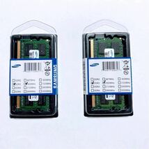 8GBx2枚16GBセット新品 未開封 Samsung DDR3 1600MHz PC3L-12800S SODIMM 204pinノートPC メモリ_画像1