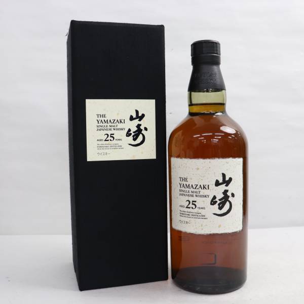 Suntory Yamazaki サントリー 山崎25年 箱のみ ウレタンあり
