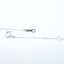 【DJ】K18WG ダイヤモンド0.12ct/0.09ct ネックレス 送料無料 新品仕上げ済み R124816464616_画像6