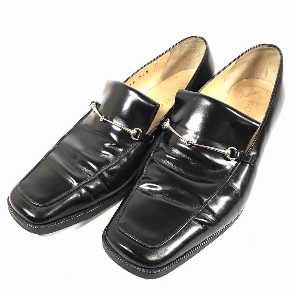 GUCCI グッチ シェリーラインローファー 6143 23.5cm eva.gov.co