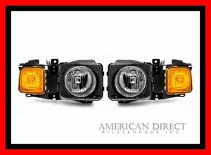 [ left right set / original type ]06-09y Hummer H3 head light & park signal front headlamp OE US specification H13 marker light 