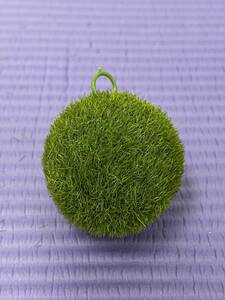 【こけボール 大小7個セット】 苔 毬藻 まりも マリモ 北海道 阿寒湖 飾り 装飾 面白い ポリスチレン
