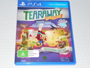 PS4★TEARAWAY UNFOLDED MESSENGER EDITION 海外版★箱付・ソフト付