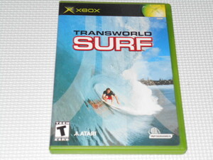 xbox*TRANSWORLD SURF overseas edition * box attaching * instructions attaching * soft attaching 