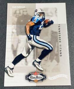 2002 Fleer Box Score 1st Edition Eddie George /100 12 Tennessee Titans NFL 100枚限定　シリアル　タイタンズ　カード