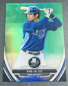 2013 Bowman Platinum Moment Hak-Ju Lee /399 BPCP68 Rays MLB イハクジュ　399枚限定　シリアル　レイズ　韓国