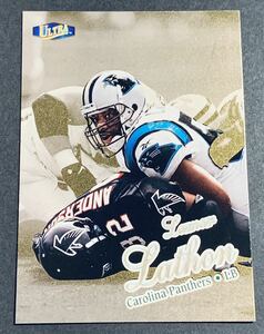 1998 Fleer Ultra Gold Medallion Lamar Lathon 293G Carolina Panthers NFL ゴールドメダリオン　パンサーズ　カード