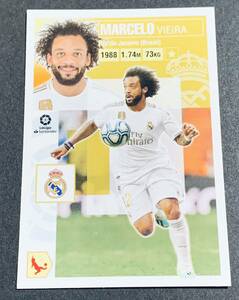 2020-21 Panini La Liga Este Marcelo Vieira No.9 Real Madrid Sticker マルセロ　レアルマドリード　ステッカー　リーガ