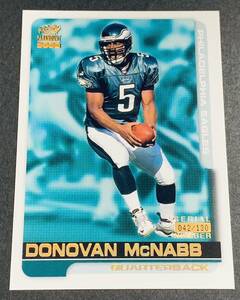 2000 Pacific Paramount Donovan McNabb /130 180 Philadelphia Eagles NFL 130枚限定　シリアル　イーグルス　カード