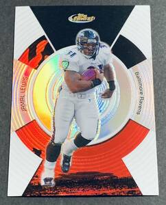 2005 Topps Finest Jamal Lewis /399 Refractor 61 Baltimore Ravens NFL 399枚限定　リフラクター　シリアル　カード