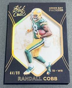 2014 Panini Black Gold Randall Cobb /99 No.29 Green Bay Packers NFL 99枚限定　シリアル　パッカーズ　カード