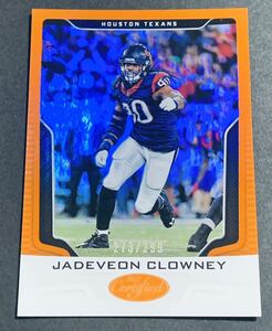 2017 Panini Certified Jadeveon Clowney /299 No.45 Houston Texans NFL 299枚限定　シリアル　テキサンズ　カード
