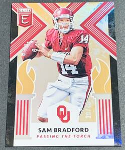 2019 Panini Elite Draft Picks Collegiate Football Sam Bradford Mark Ingram /40 No.2 NFL 40枚限定　シリアル　カード