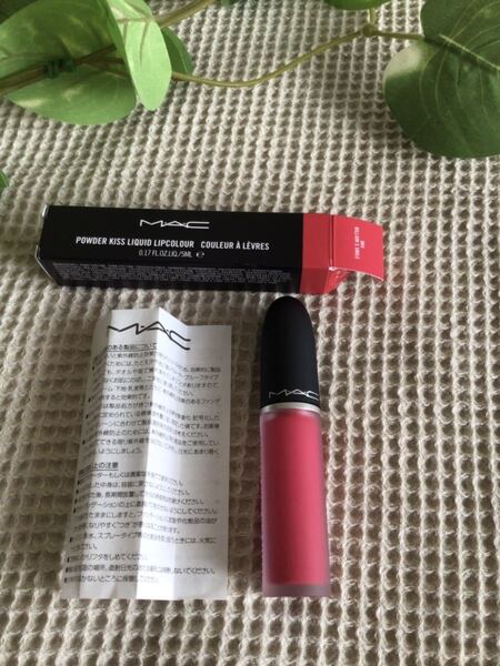 MAC パウダーキス リキッド リップカラー/ビリオン スマイル 新品未使用