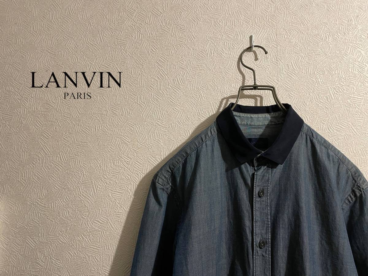 ヤフオク! -lanvin デニムシャツの中古品・新品・未使用品一覧