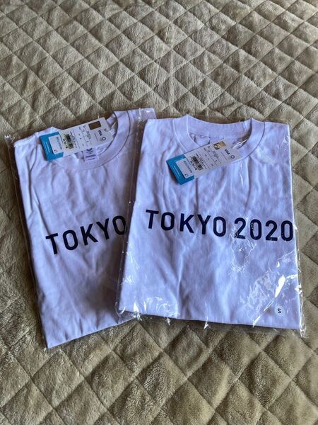 東京オリンピック2020 Tシャツ　白S×2枚セット