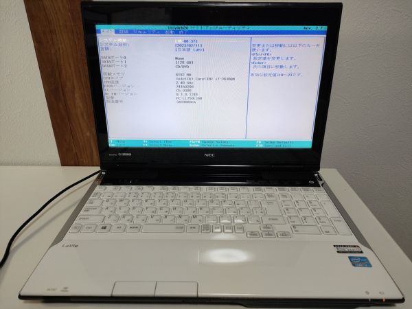 NEC LaVie L PC-LL750LS6W ノートPC PC/タブレット 家電・スマホ・カメラ 高く 売り たい
